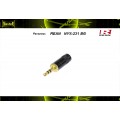 REAN  NYS-231BG  JACK 3,5 stereo (TRS1/8)